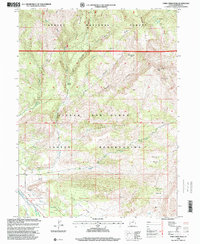 Hi-Res Interactive Map of Farm Creek Peak, Duchesne County, UT in 1996 ...